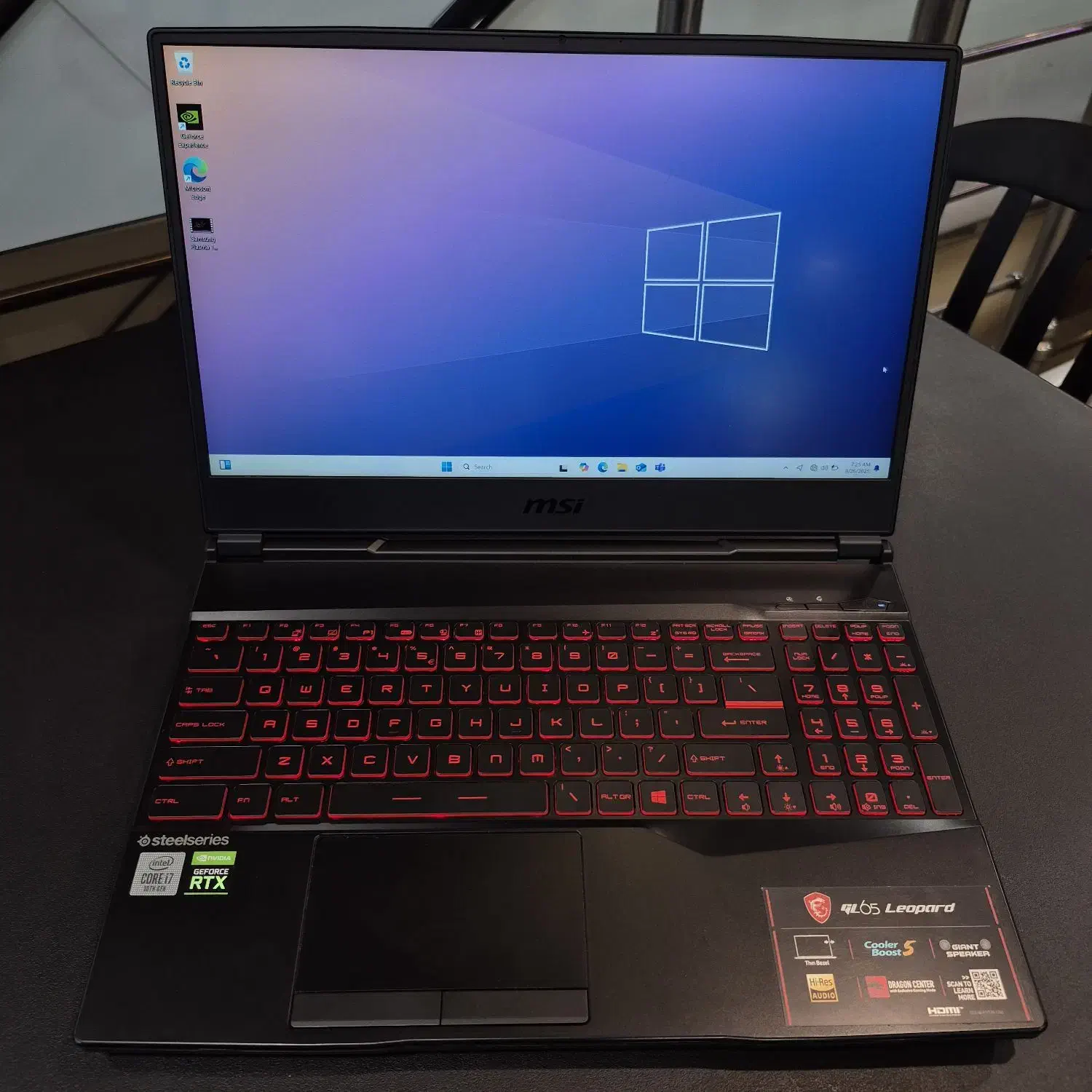 لپتاپ غول گیمینگ240هرتز MSI core i7 گرافیک RTX 6GB|رایانه همراه|تهران, میرداماد|دیوار