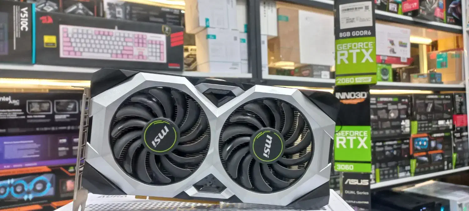 کارت گرافیک RTX 2060 SUPER 8G MSI|قطعات و لوازم جانبی رایانه|کرج, اصفهانی‌ها|دیوار