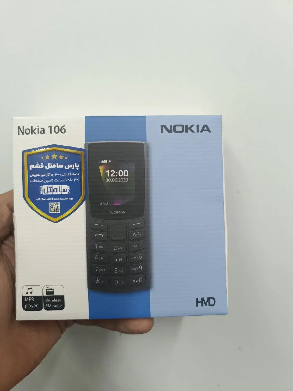 نوکیا 106اصلی|موبایل|مشهد, هفت تیر (آب و برق)|دیوار