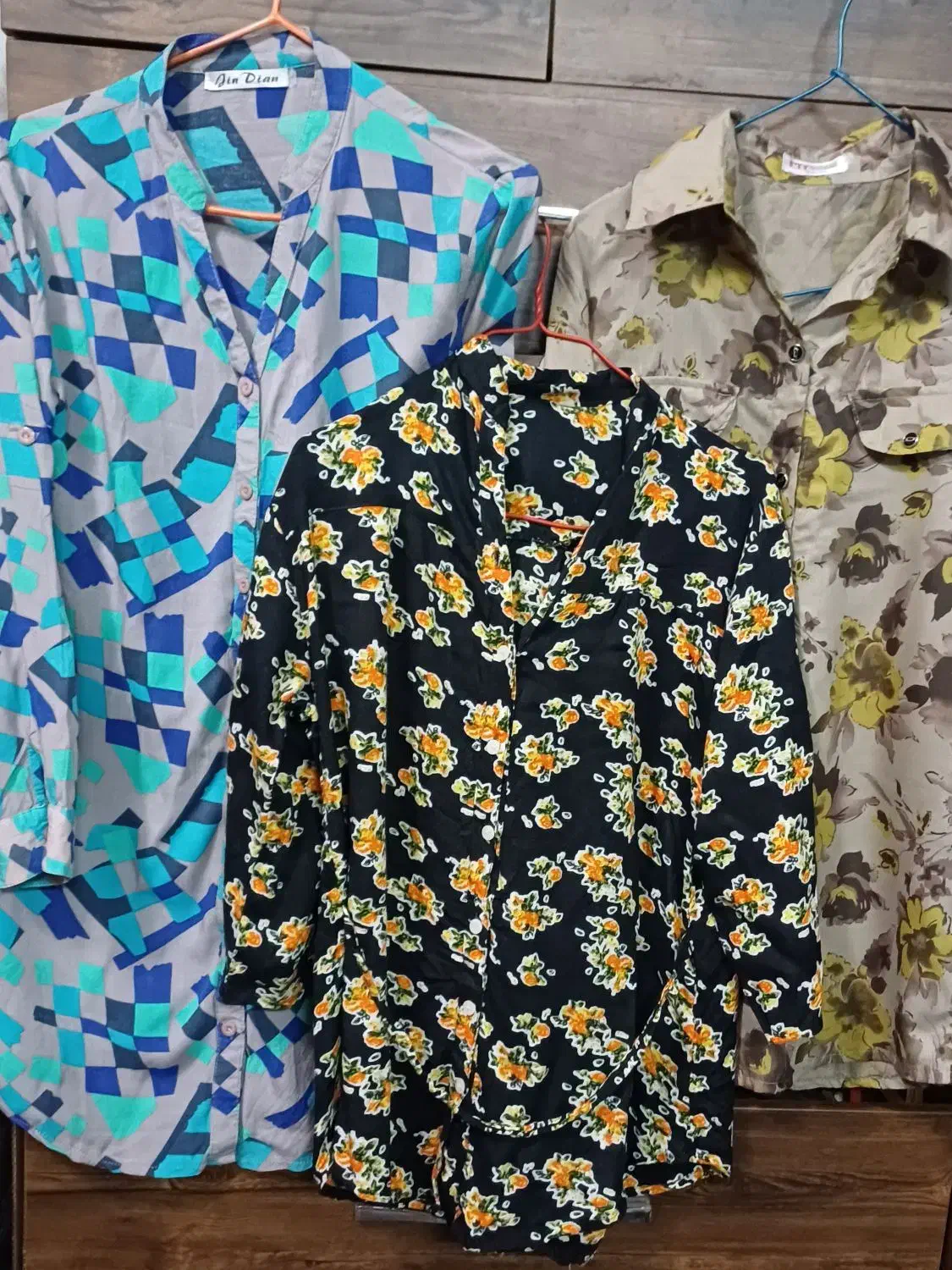 شومیز های خوش رنگ سایز۴۰|لباس|ری, علایین|دیوار