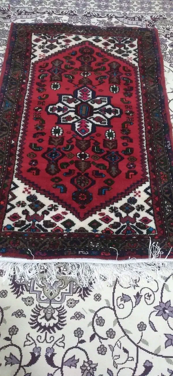 یک جفت فرش زرنیم دست باف|فرش|قیدار, |دیوار