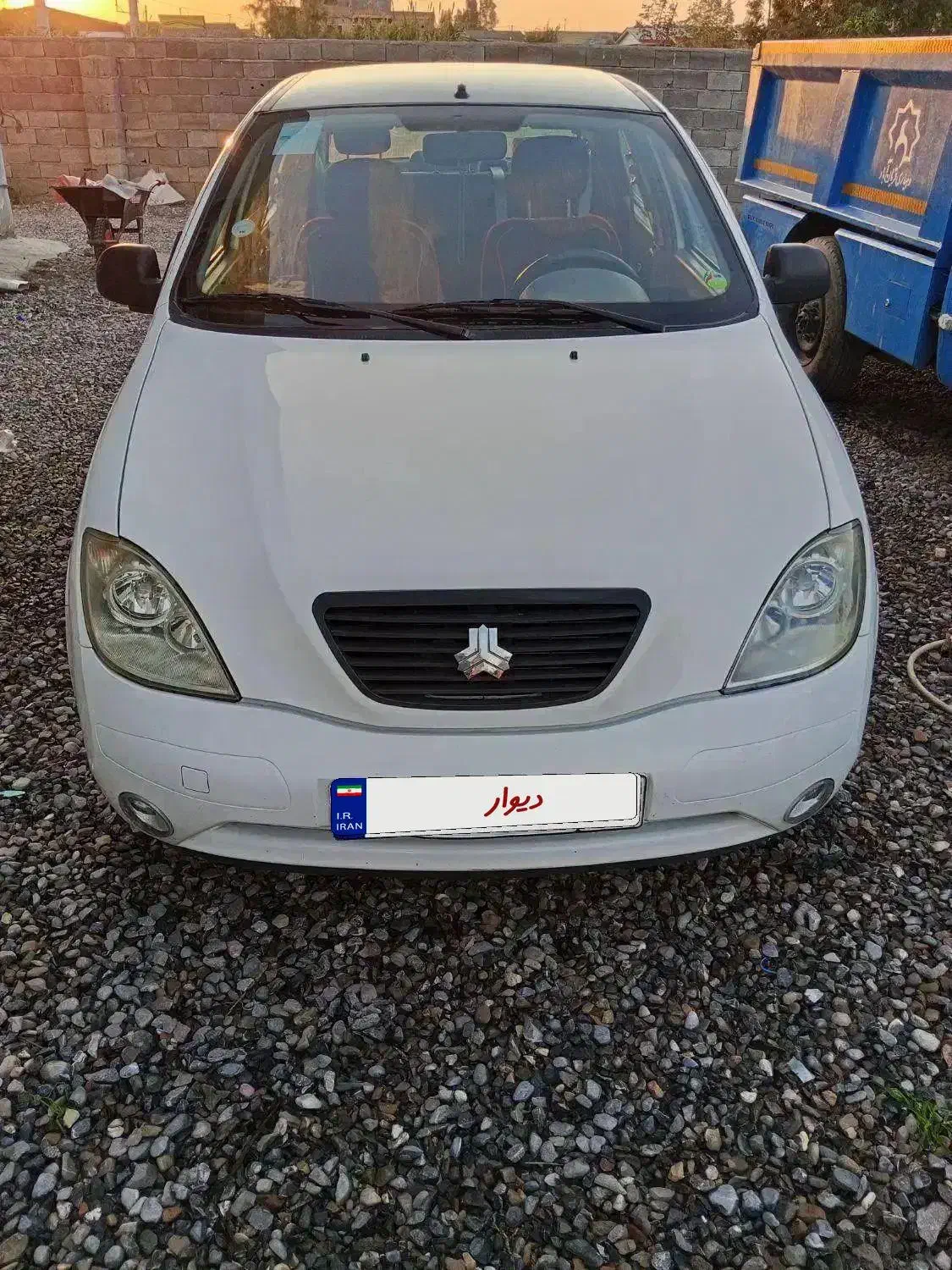 تیبا۱سفیدمدل400|خودرو سواری و وانت|آق قلا, |دیوار