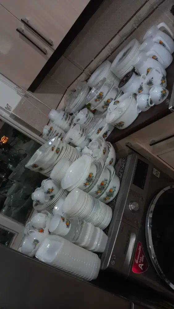 گل میوه سیب گلابی آرکوپال فرانسه قدیم|ظروف سرو و پذیرایی|مشهد, مصلی (کارمندان اول)|دیوار