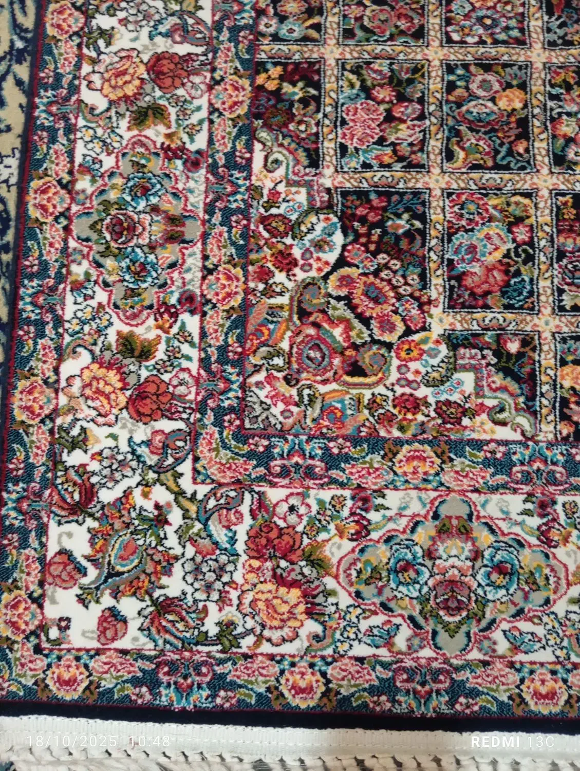 کناره طرح گلسا|فرش|زنجان, |دیوار