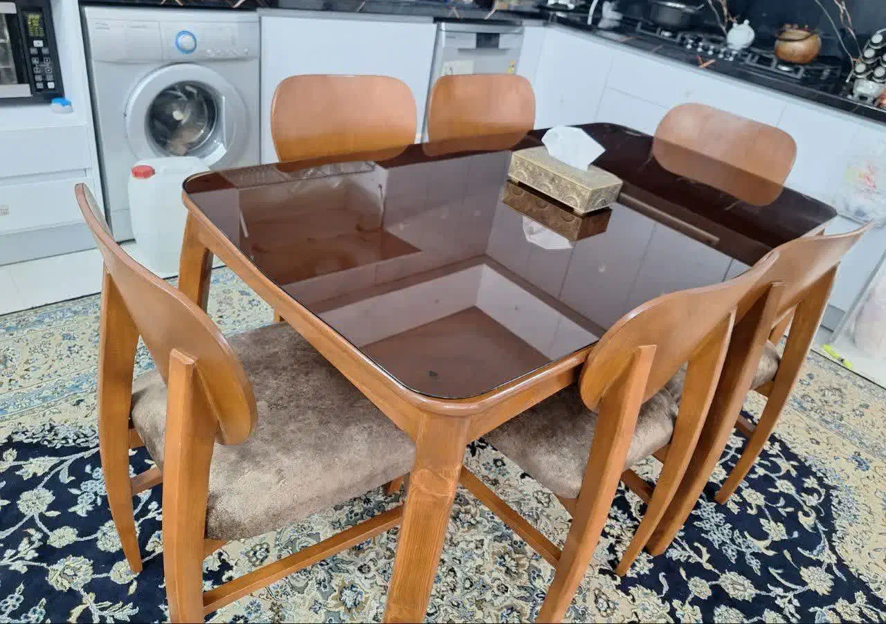 میز نهارخوری|میز و صندلی غذاخوری|مشهد, فاطمیه|دیوار