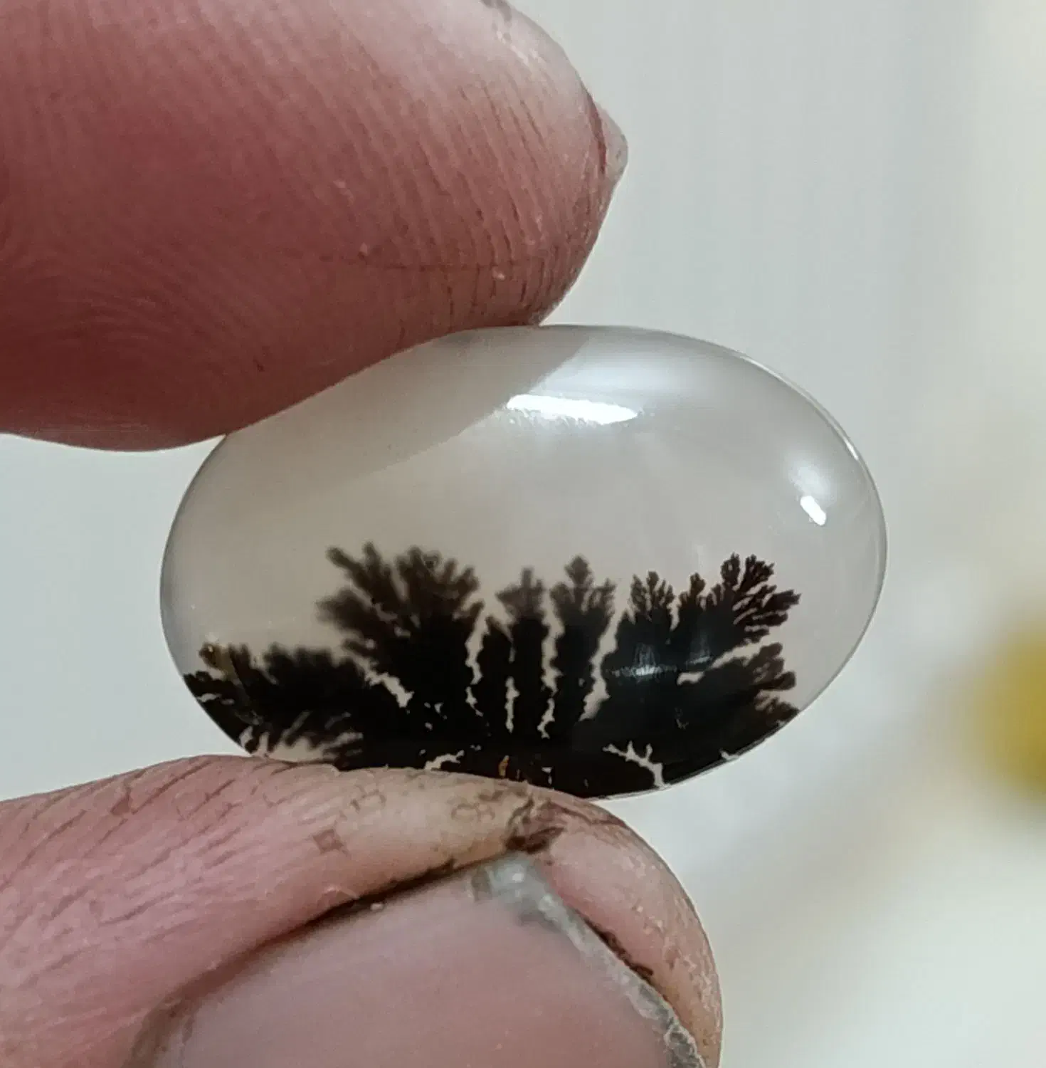 نگین عقیق شجر|جواهرات|قم, هنرستان|دیوار