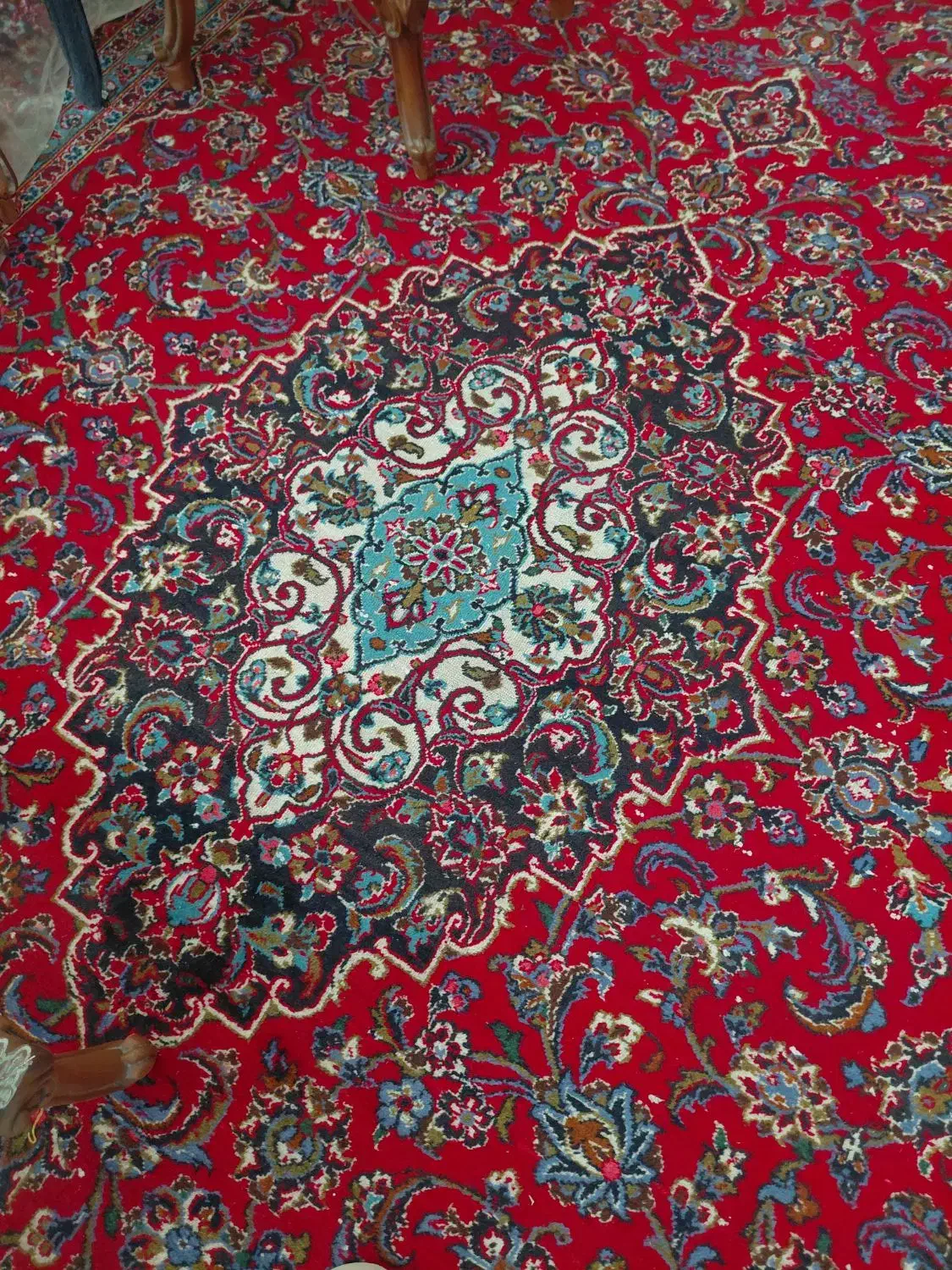 فرش نجف ابادی کار کرده|فرش|اصفهان, برازنده|دیوار