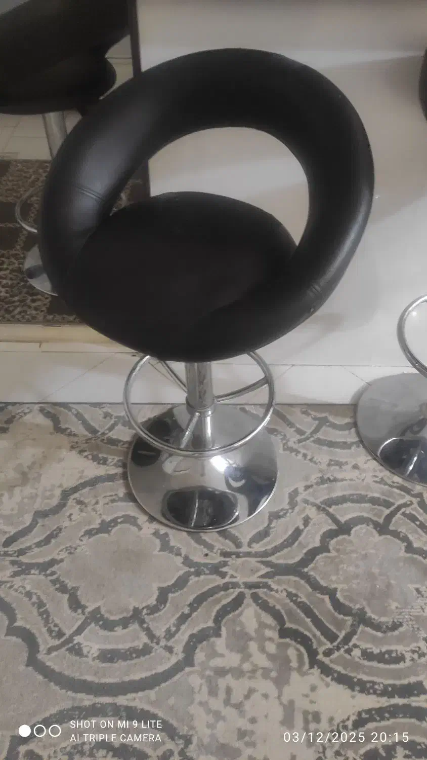 صندلی جکدار اپن سه عدد|صندلی و نیمکت|محمدشهر, شهرک پیام (مهرالبرز)|دیوار