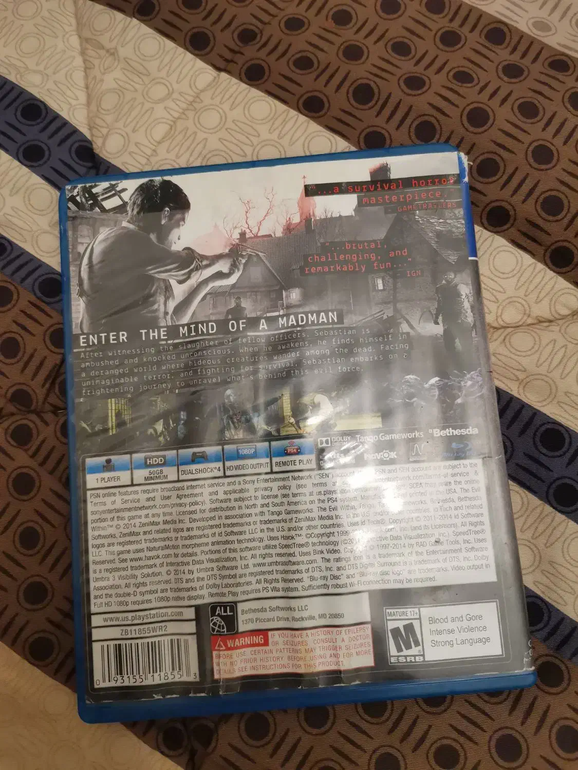 سیدی بازی The Evil Within ورژن قدیمی نو کلکسیونی|کنسول، بازی ویدئویی و آنلاین|گرمدره, |دیوار