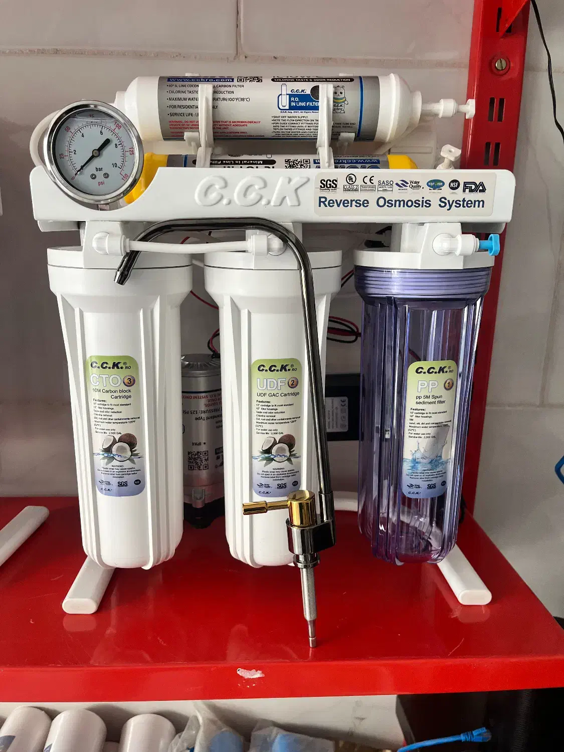 دستگاه تصفیه آب CCK|آب‌سردکن و تصفیه آب|ایلام, |دیوار