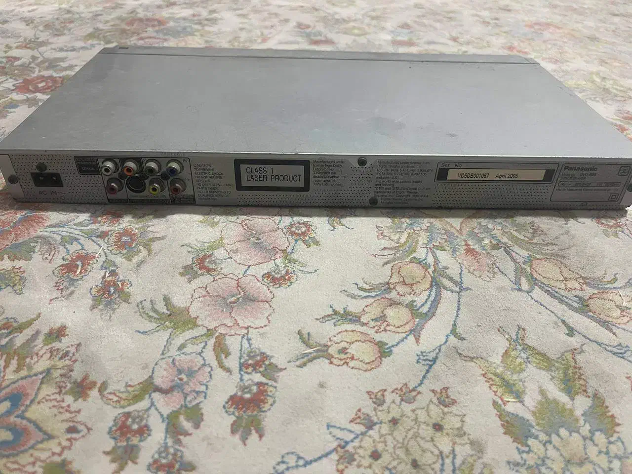 dvd player parasonic دی وی دی پلیر پارا سونیک|پخش‌کننده DVD و ویدیو|ساری, |دیوار