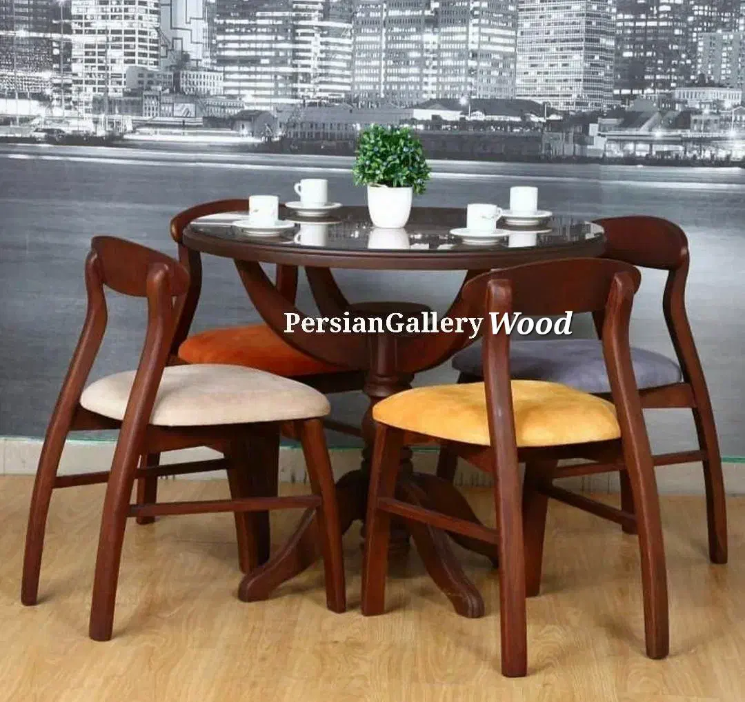 ارغوان میز ناهار خوری سبکِ کرکره ای ژینا|میز و صندلی غذاخوری|تهران, مینیسیتی (شهرک نفت)|دیوار