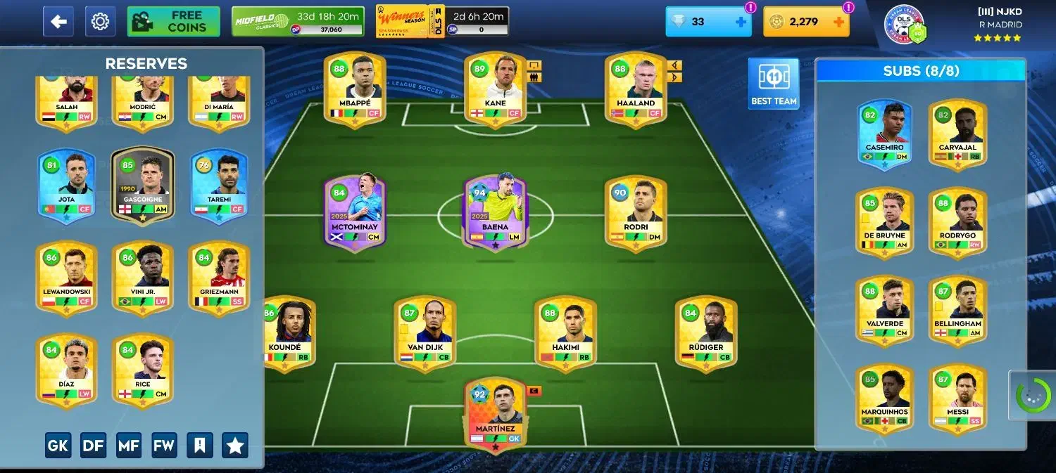 اکانت دریم لیگ|کنسول، بازی ویدئویی و آنلاین|بیرانوند, |دیوار