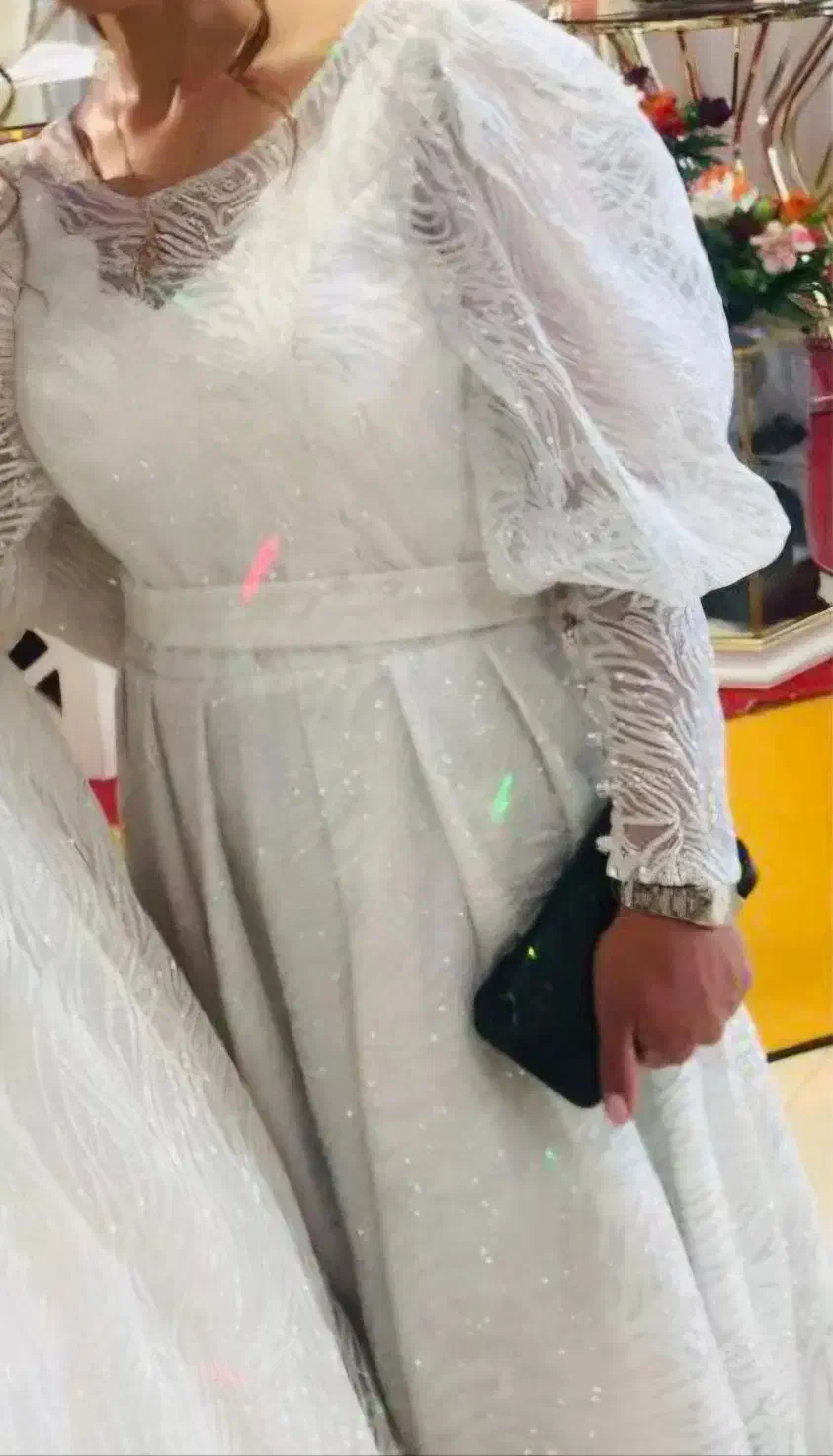 لباس مجلسی.لباس عروس تنه خورتمام لباس ها۱بار|لباس|بروجن, |دیوار