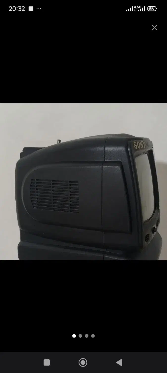 تلوزیون ۵.۵ اینچ سیاه سفید مناسب دکور|تلویزیون و پروژکتور|خرمآباد, |دیوار