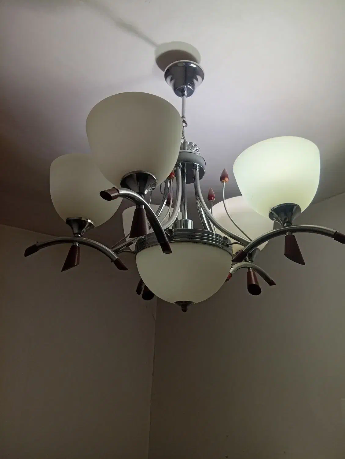 لوستر درحد نو|لوستر و چراغ آویز|فردیس, شهرک شهید حسینی|دیوار