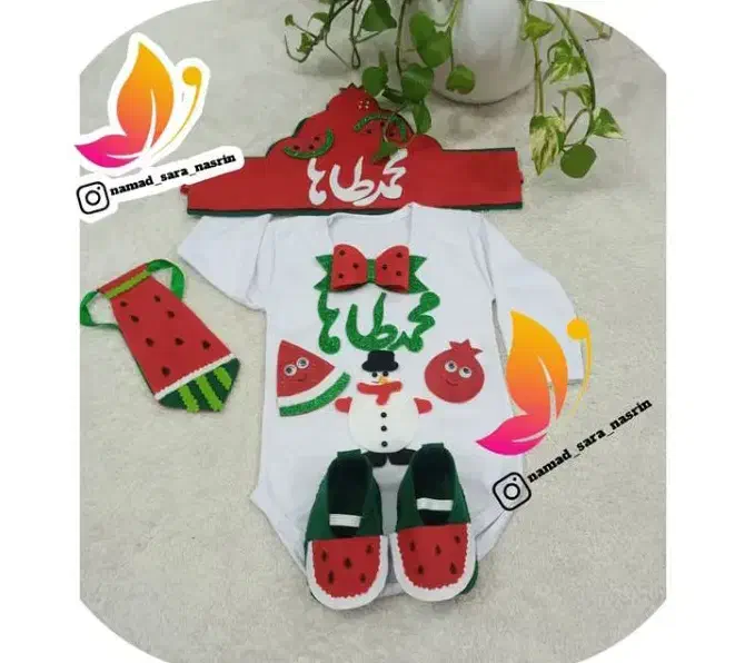 ست  یلدایی دخترانه و پسرانه یلدا ۱۴۰۴|کفش و لباس بچه|اسلام‌شهر, شهرک مهدیه|دیوار