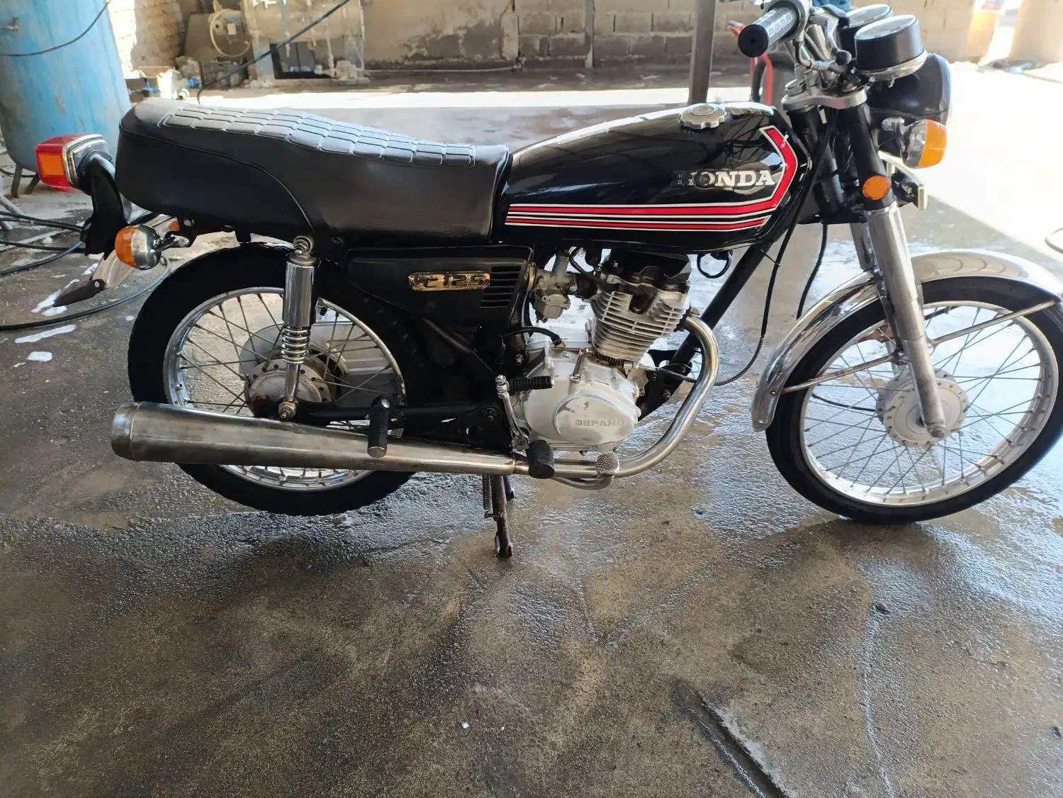 موتور 125 مدل 83|موتورسیکلت|شیراز, فرگاز|دیوار