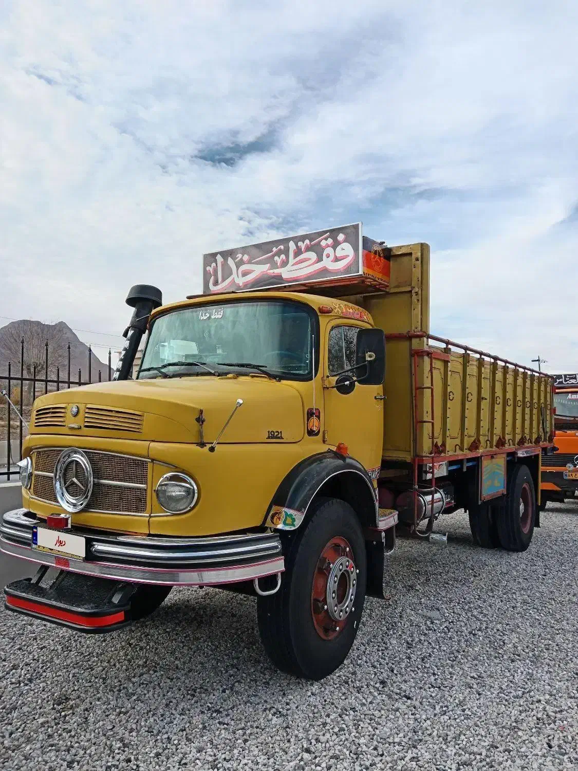 بنز تک باری مونتاژ خارج مدل 1977 استثنایی|خودرو سنگین|تیران, |دیوار