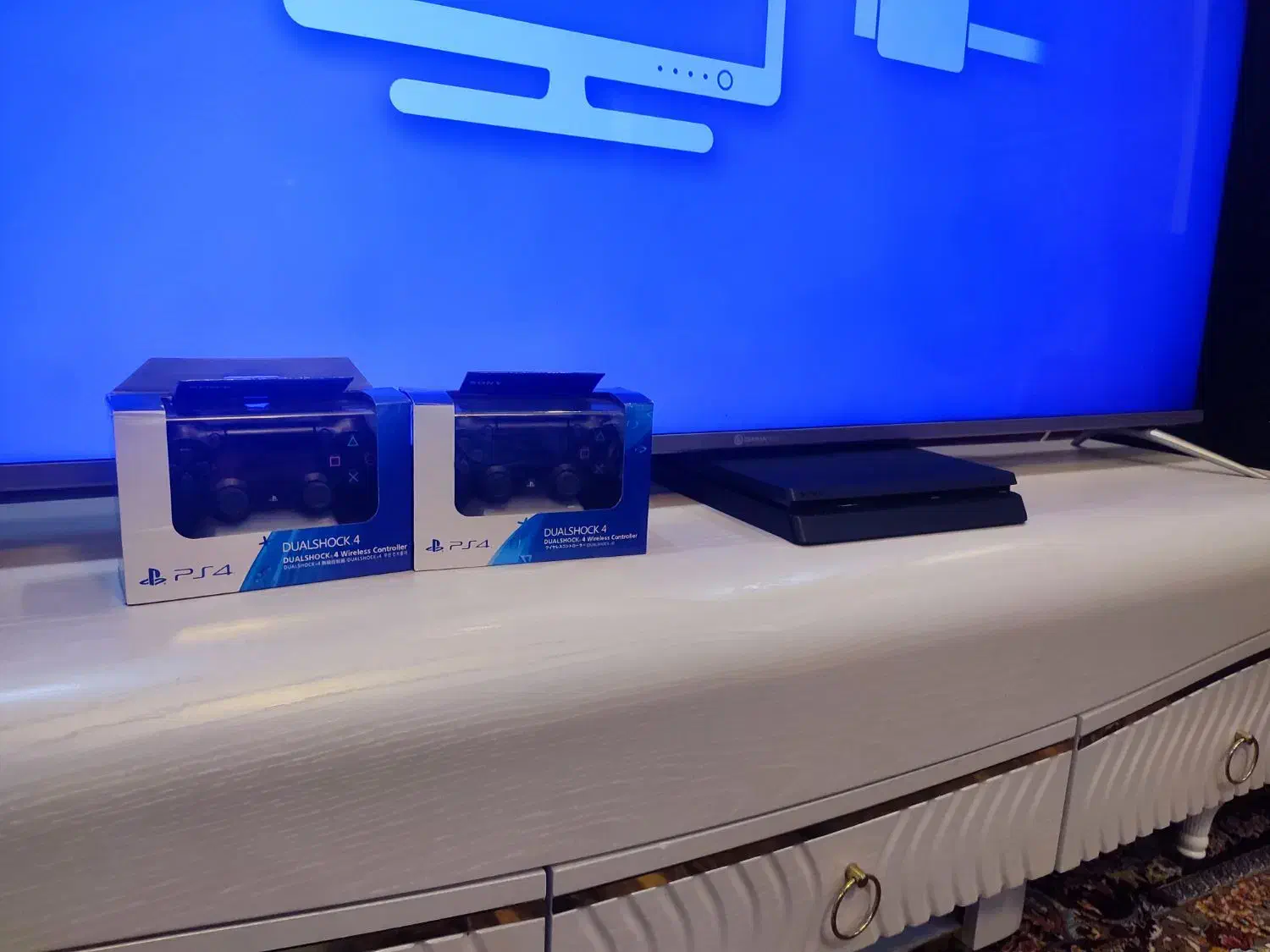 ps4 slim 1 tra درحد نو|کنسول، بازی ویدئویی و آنلاین|شوش, |دیوار