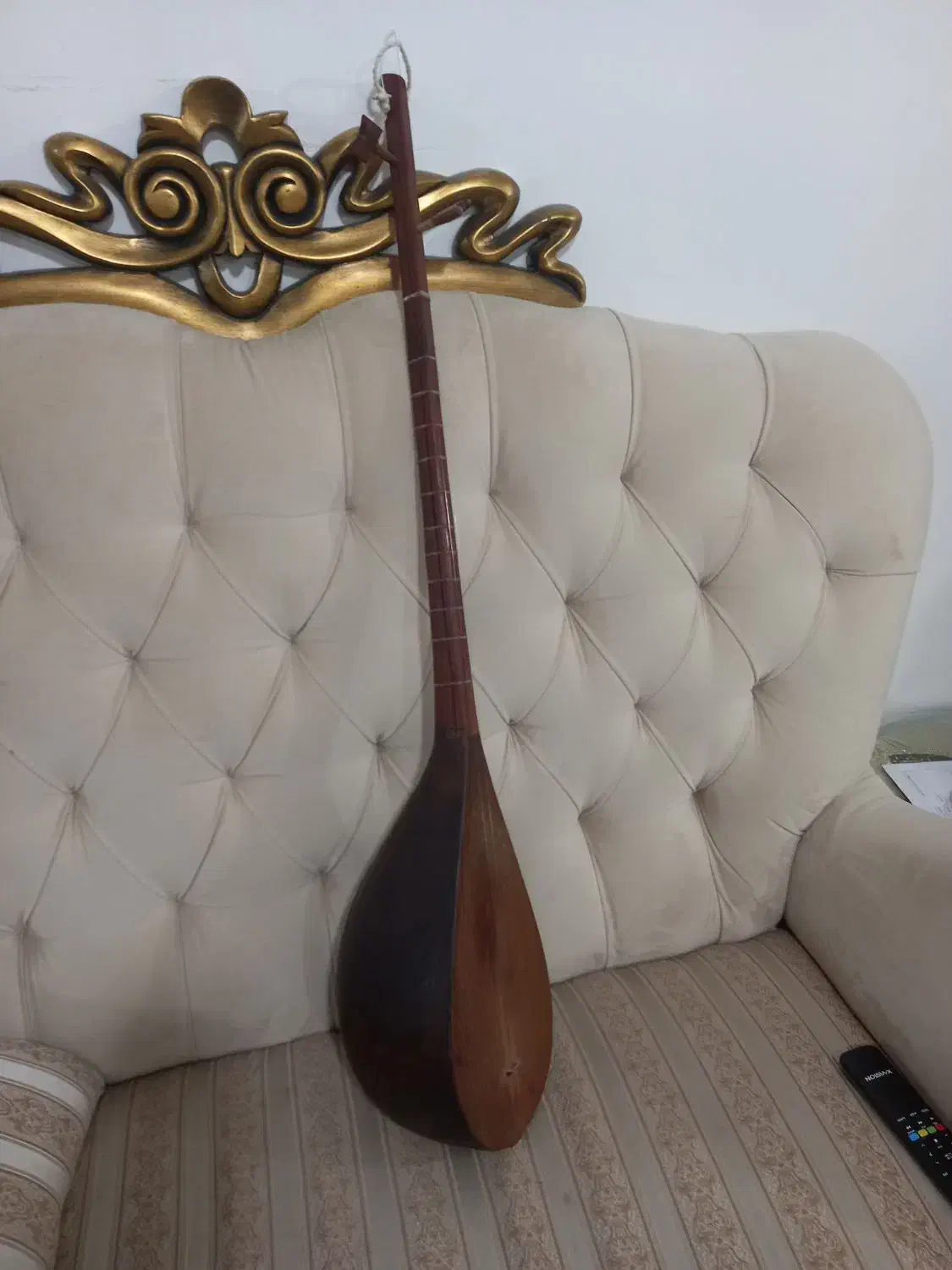 دوتار مخصوص گرمانج های خراسان شمالی|سازهای سنتی|مشهد, رده|دیوار