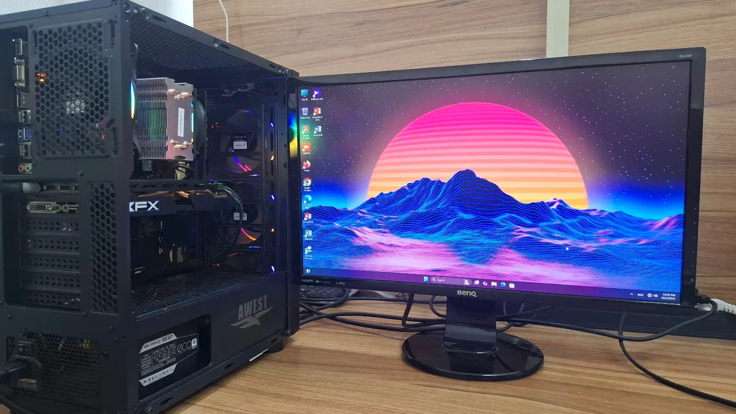 کیس گیمینگ i3-12100F / RX 580 8GB|رایانه رومیزی|گرگان, |دیوار