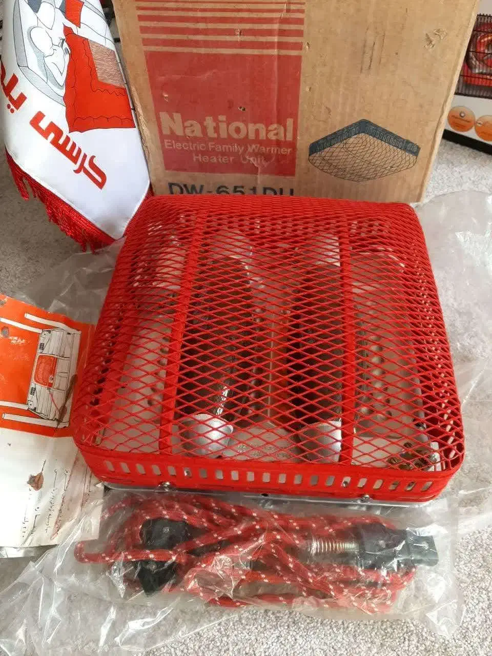 کرسی برقی اکبند ناسیونال ژاپنی|بخاری، هیتر، شومینه|تهران, دردشت|دیوار