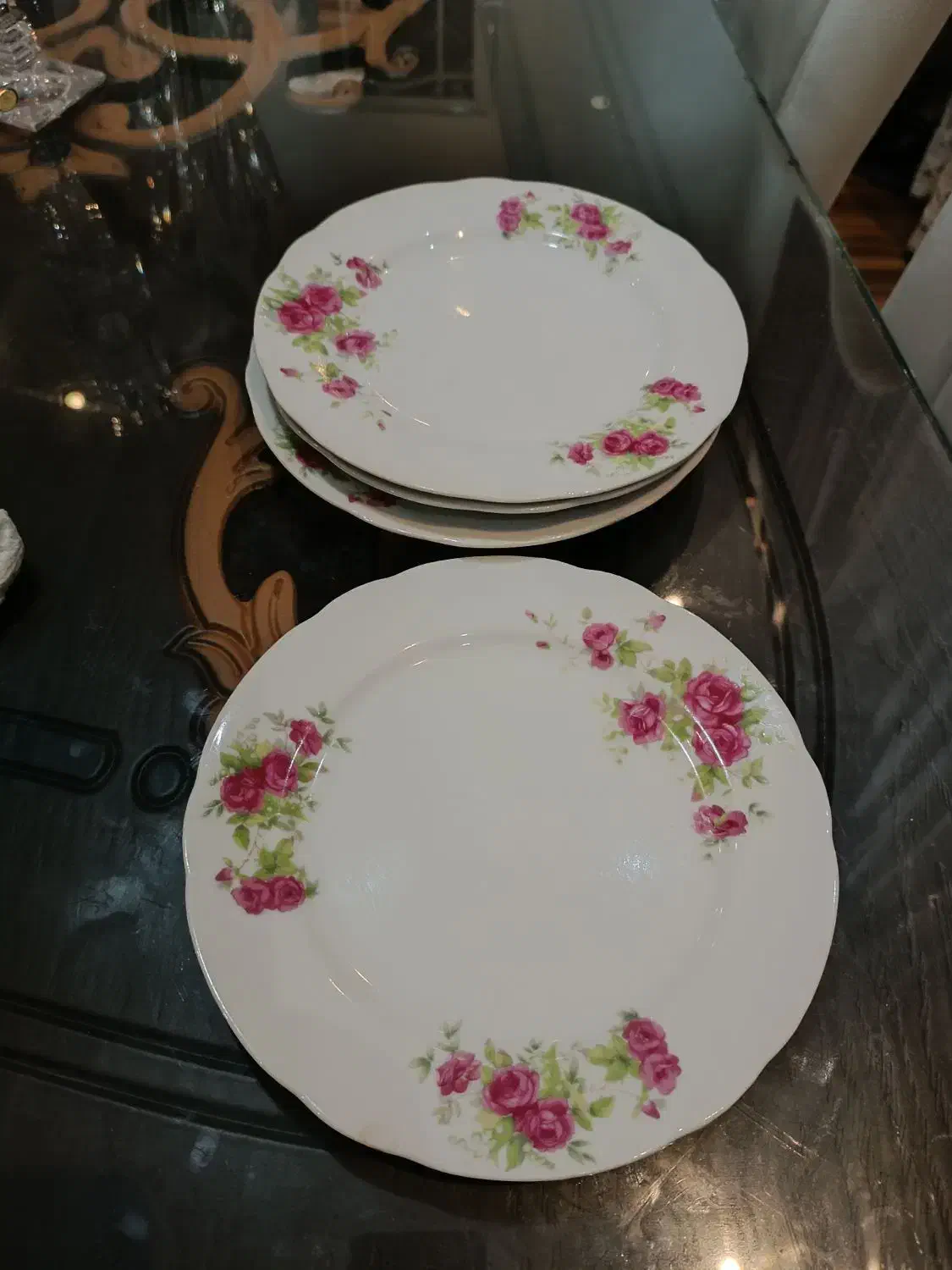 پنج عدد زیر دستی چینی|ظروف سرو و پذیرایی|رشت, گلسار|دیوار