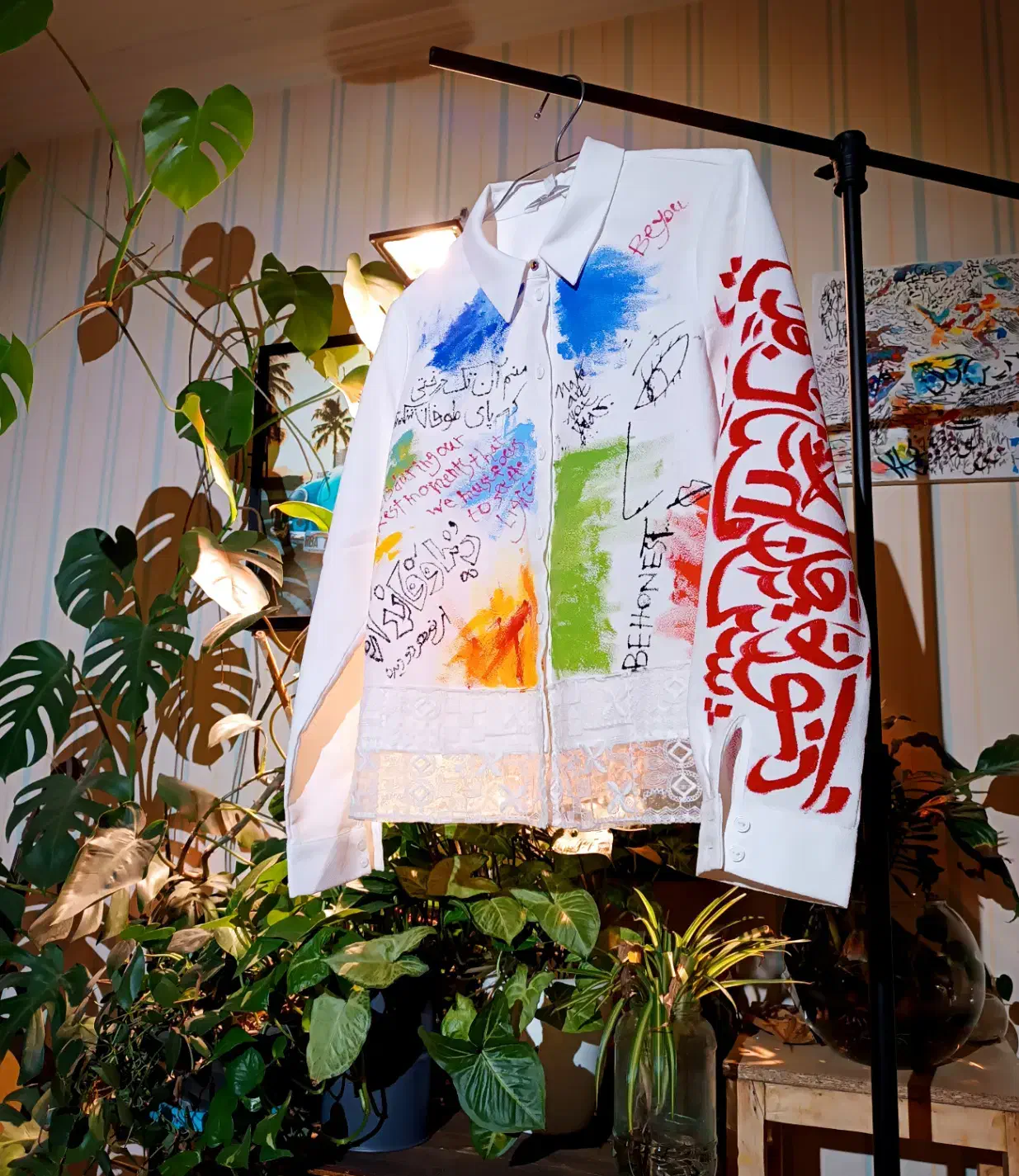 شومیز زنانه نقاشی شده|لباس|تهران, امانیه|دیوار