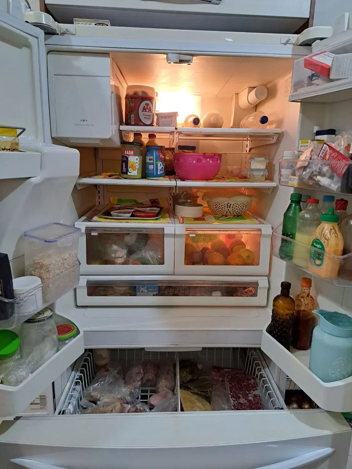 یخچال ساید بای ساید فرنچ فریجیدر|یخچال و فریزر|تهران, امیریه|دیوار