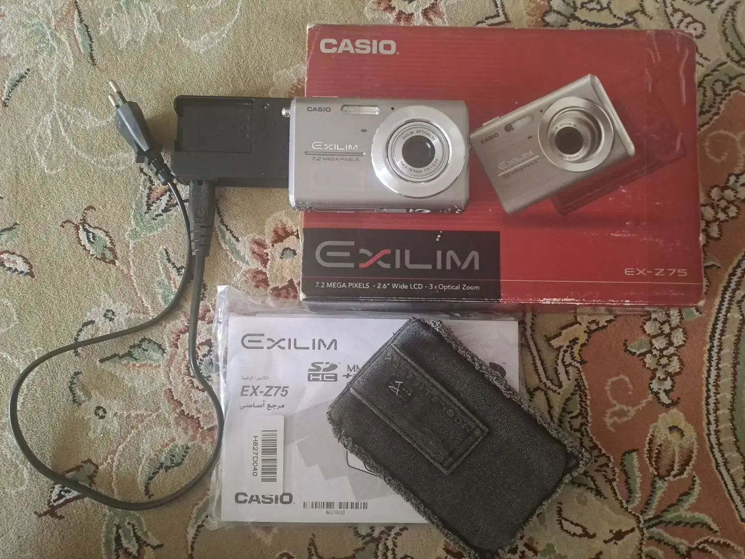 دوربین دیجیتال کاسیو Casio ex z75 تمیز سالم|دوربین عکاسی و فیلم‌برداری|تهران, میدان ولیعصر|دیوار