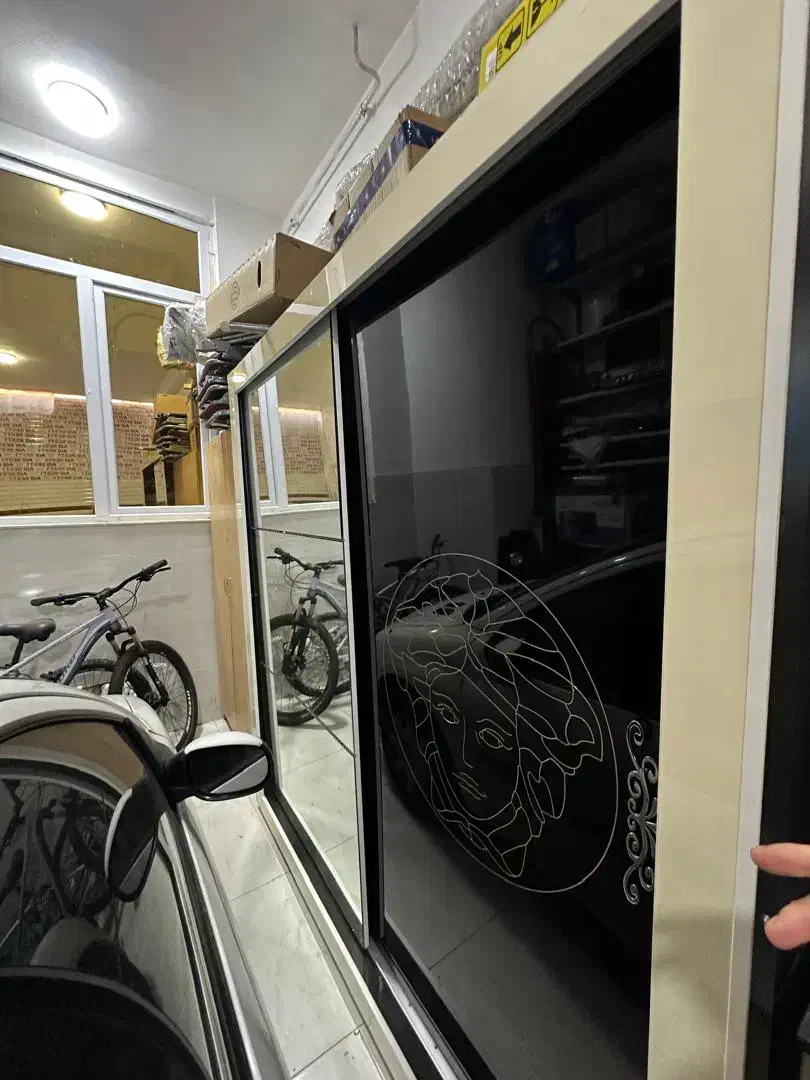 کمد لباس ام دی اف ریلی و میز آرایش ام دی اف|جاکفشی، کمد، دراور|ارومیه, |دیوار