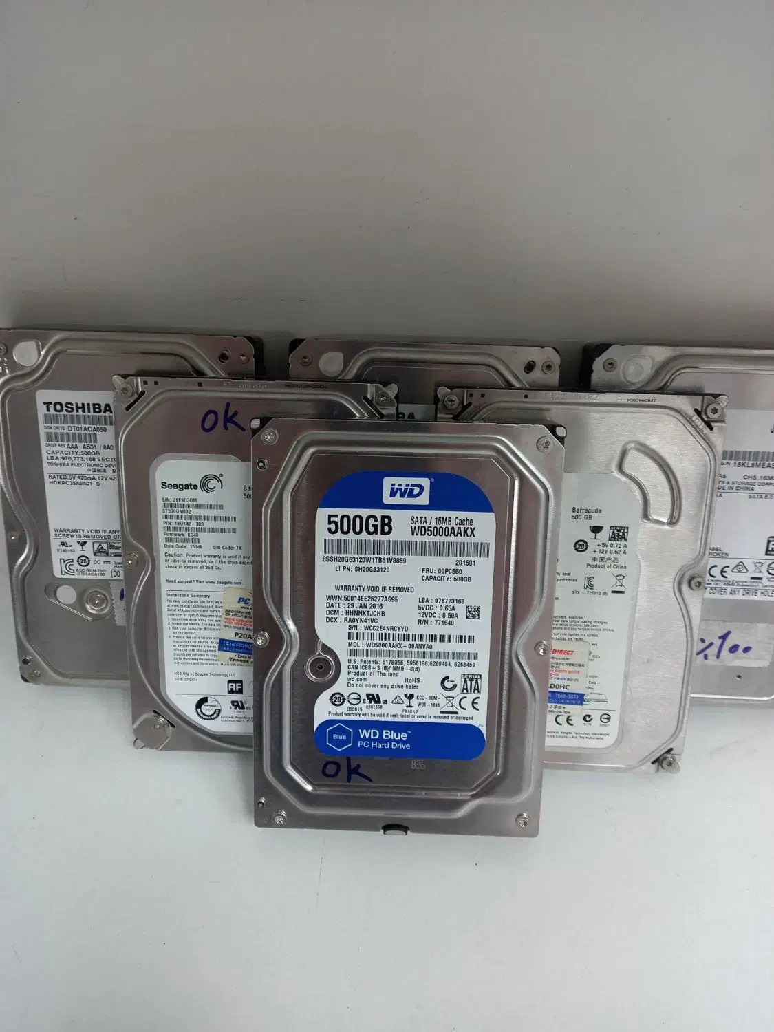 هارد ۵۰۰ گیگ استوک ، سلامت ۱۰۰ درصد|قطعات و لوازم جانبی رایانه|محمدیه-قزوین, |دیوار