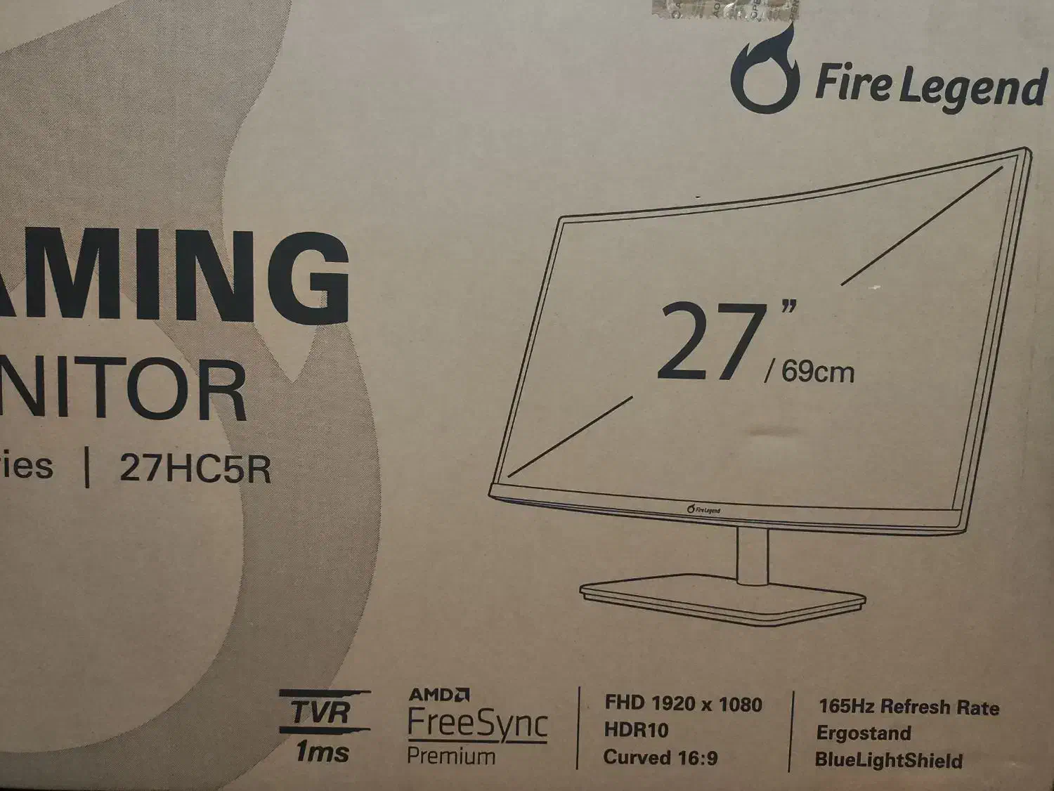 مانیتور گیمینگ 27 اینچ Acer 27HC5R|قطعات و لوازم جانبی رایانه|همدان, |دیوار