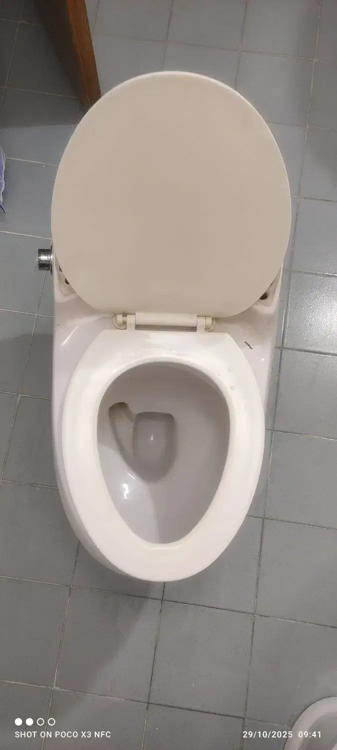 توالت فرنگی کامل|لوازم سرویس بهداشتی|اصفهان, فرهنگیان|دیوار