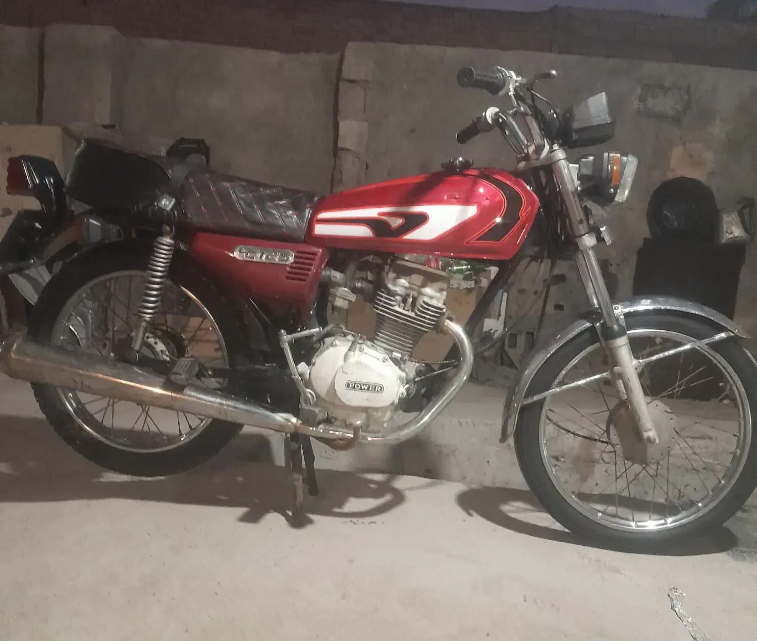 موتور هندا ۱۲۵  مزایده|موتورسیکلت|جیرفت, |دیوار