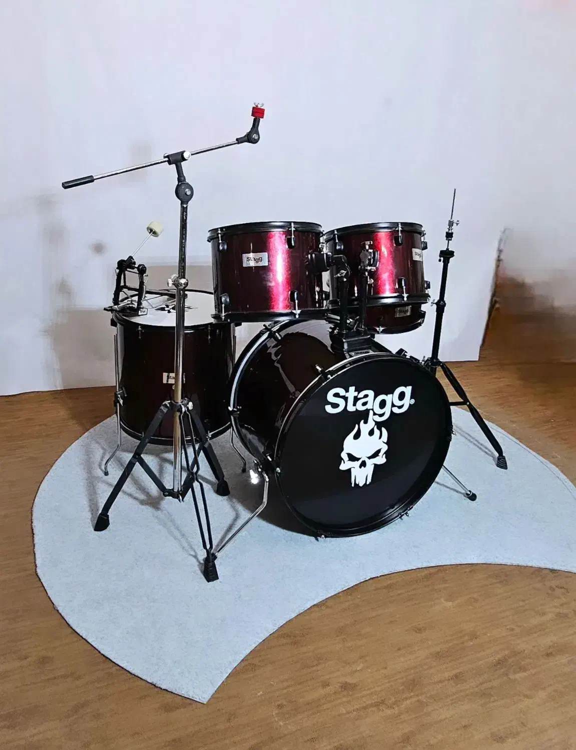 درام جاز درامز آکوستیک سنج نوازنده|درام و پرکاشن|مشهد, آزادشهر|دیوار