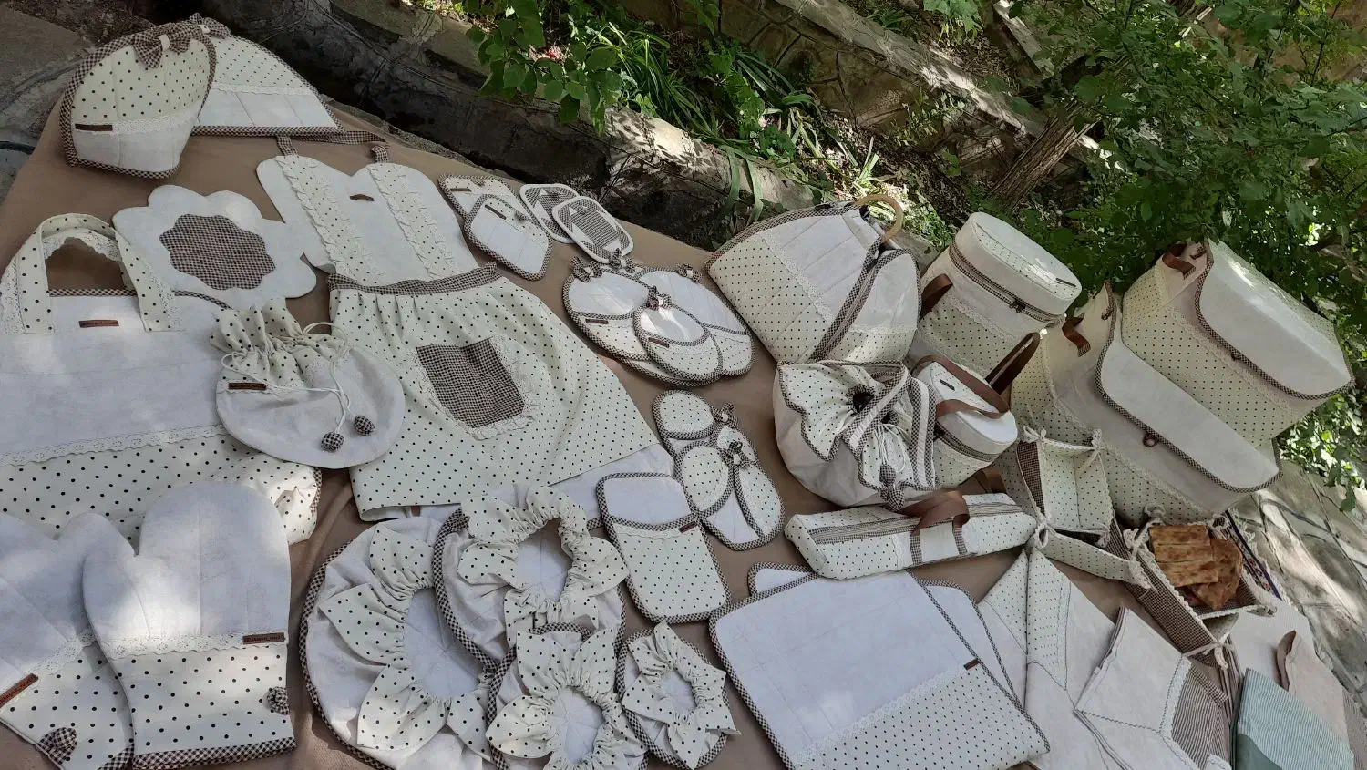 سرویس آشپزخانه|سفره، حوله، دستمال آشپزخانه|سمنان, |دیوار