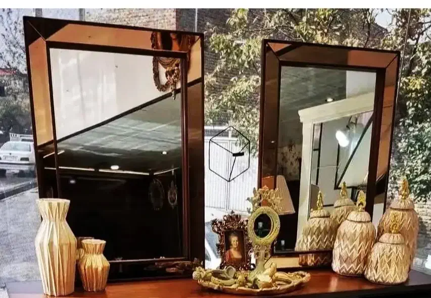 اینه ابعاد ۶۰در۹۵|آینه|سیرجان, |دیوار