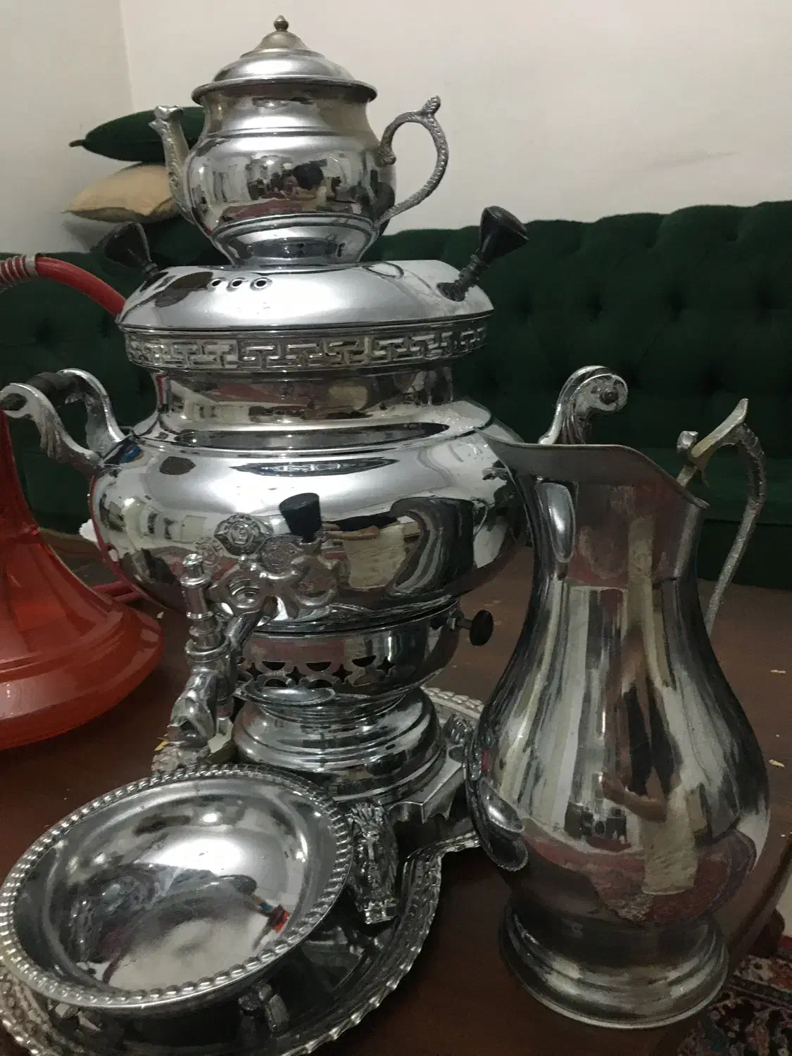 سماور ‌سرویس مناسب جهیزیه|سماور، چای‌ساز، قهوه‌ساز|پاکدشت, پاکدشت (مامازند)|دیوار