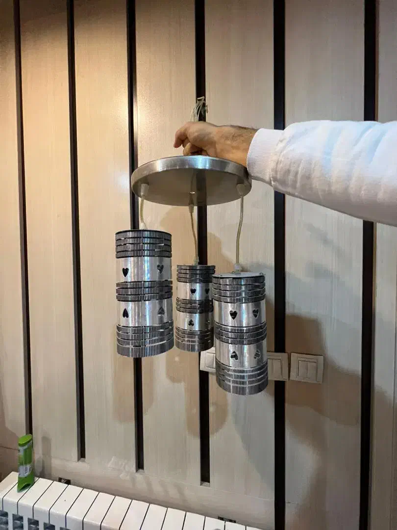 لوستر سقفی|لوستر و چراغ آویز|شیراز, پارک آزادی|دیوار