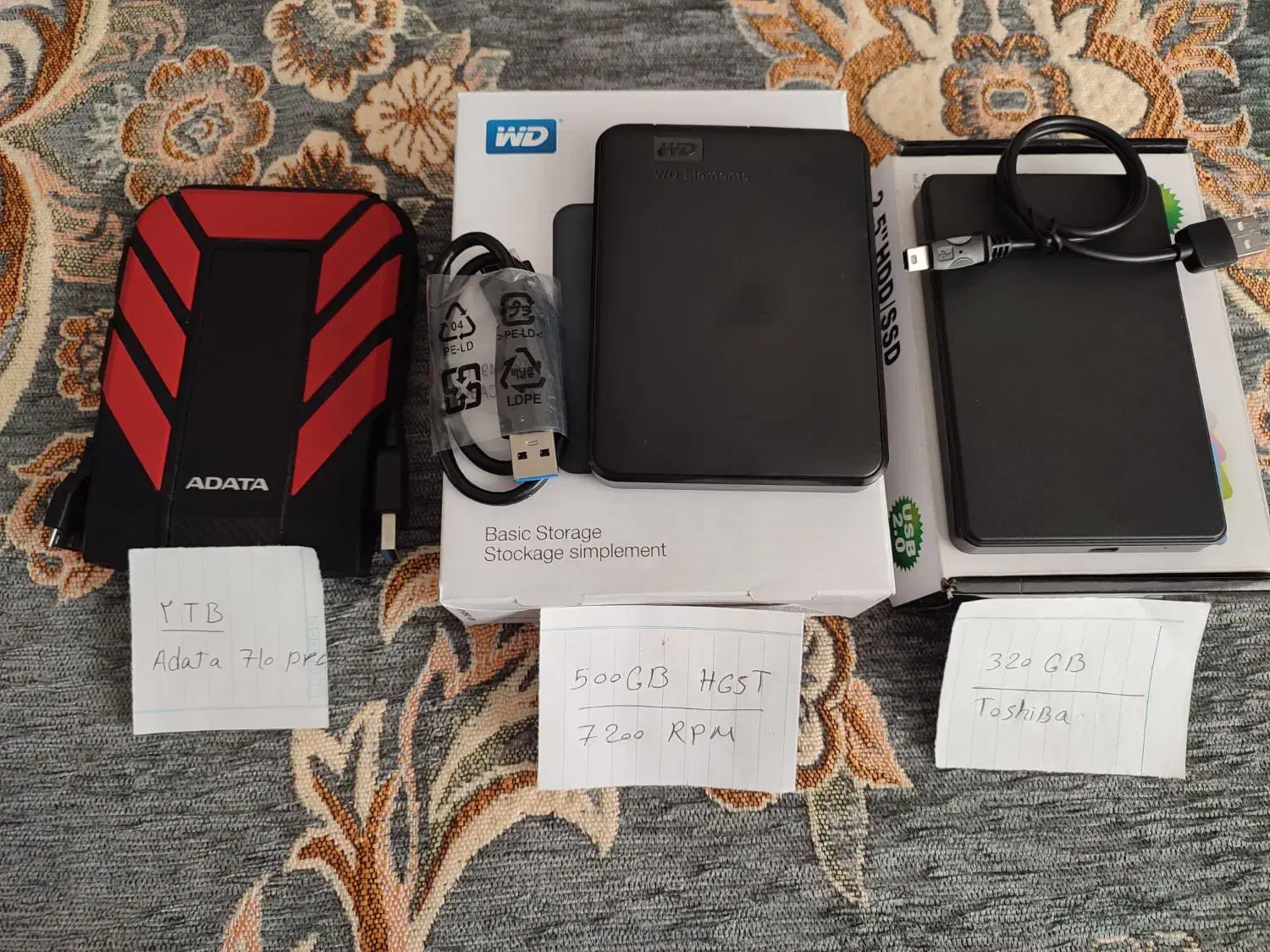 هارد اکسترنال|قطعات و لوازم جانبی رایانه|تهران, شهرک آسمان|دیوار