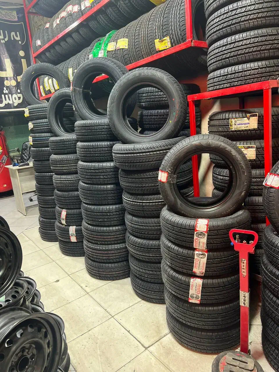 لاستیک تعاونی پراید پژو سمند تیبا ساینا ال نود|قطعات یدکی و لوازم جانبی|مشهد, رستگار|دیوار