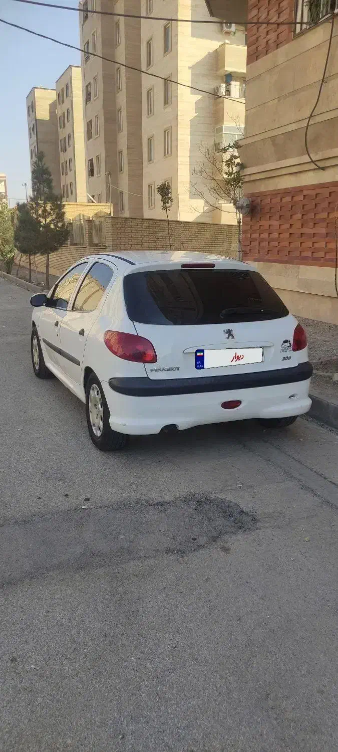 ۲۰۶ تیپ دومدل ۹۸تحویلی ۹۹|خودرو سواری و وانت|ساوه, |دیوار