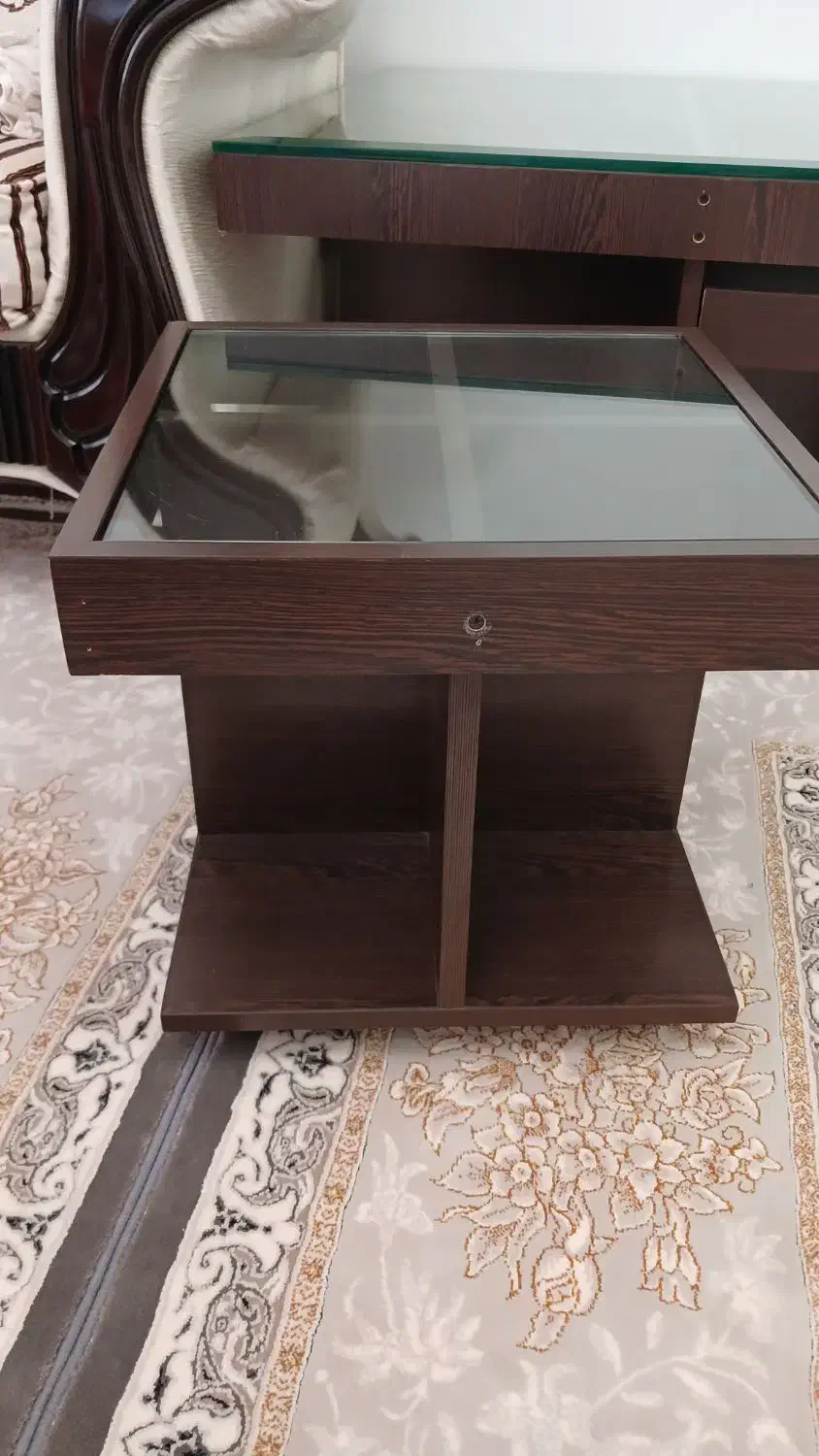 میز جلومبلی به همراه ۴عدد عسلی|مبلمان خانگی و میز عسلی|الوند, |دیوار