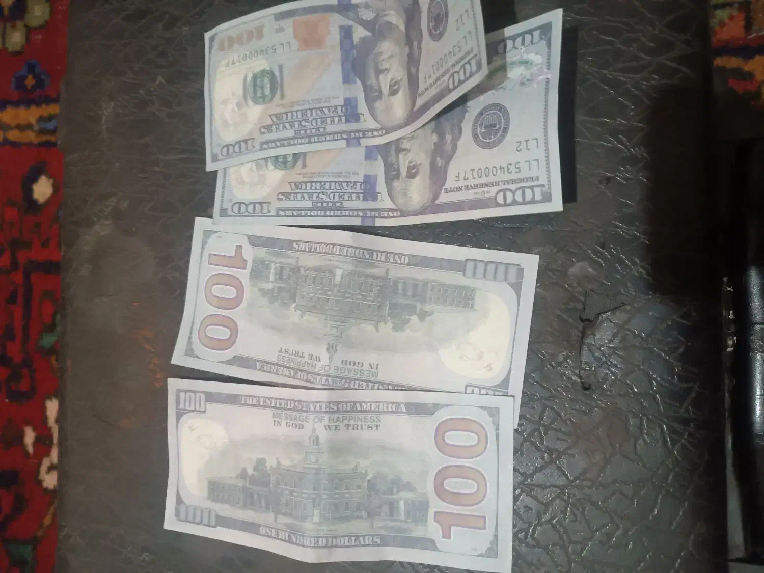 صد دلاری برای عروسی ها|کلکسیون سکه، تمبر، اسکناس|بناب, |دیوار