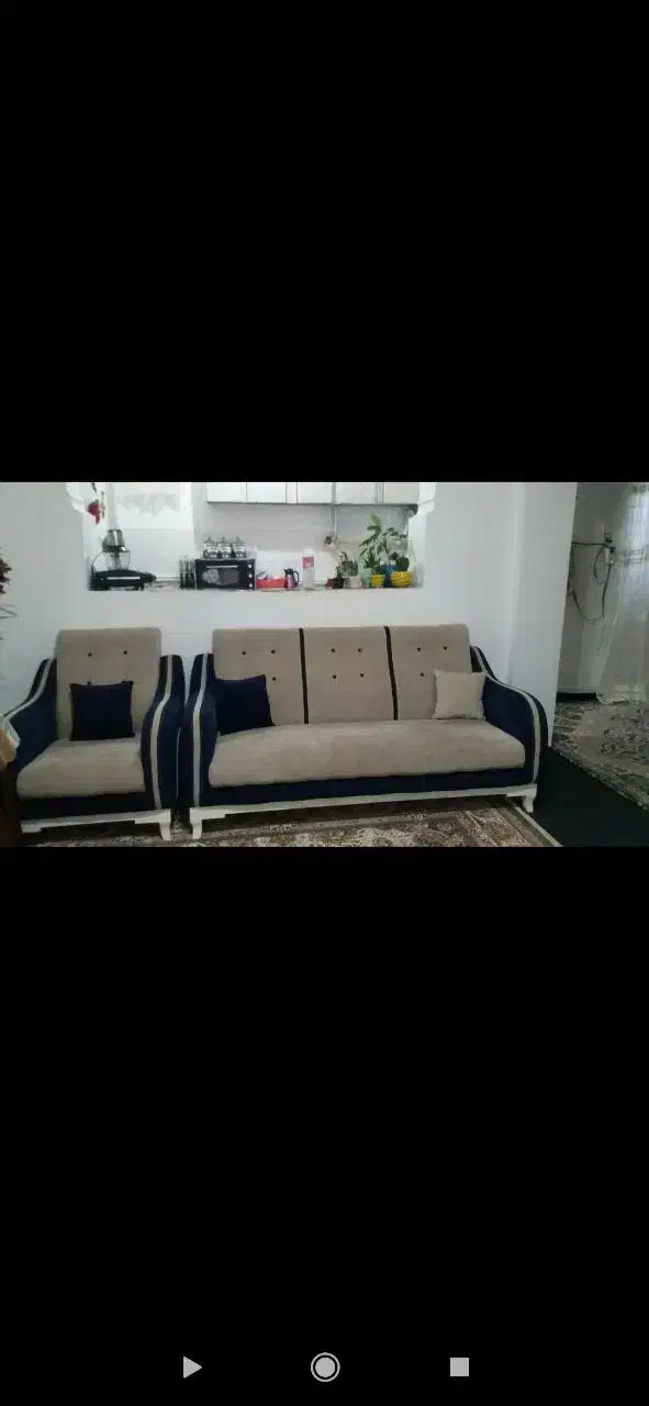 مبل ۷ نفره  و بوفه|مبلمان خانگی و میز عسلی|منجیل, |دیوار