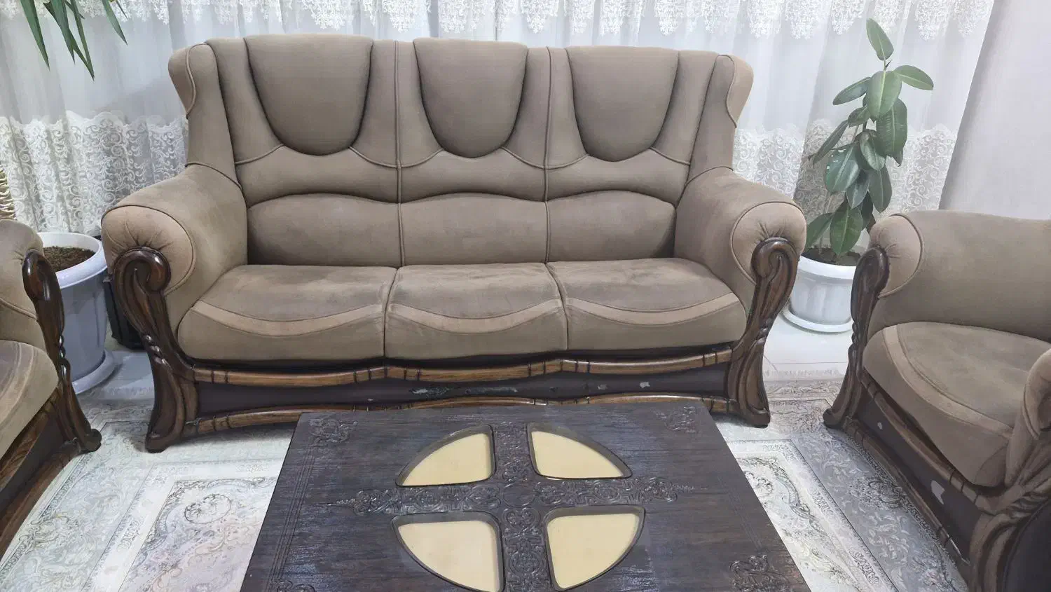 مبل ۹نفره|مبلمان خانگی و میز عسلی|لنجان, |دیوار