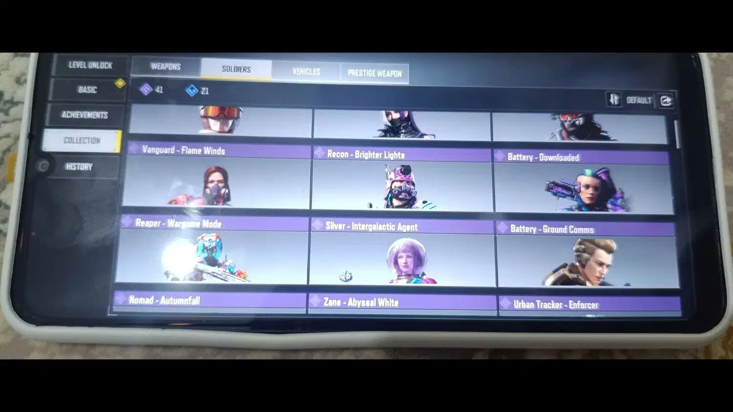 اکانت کلاف دویتی موبایل  لول236|کنسول، بازی ویدئویی و آنلاین|گرمادوز, |دیوار