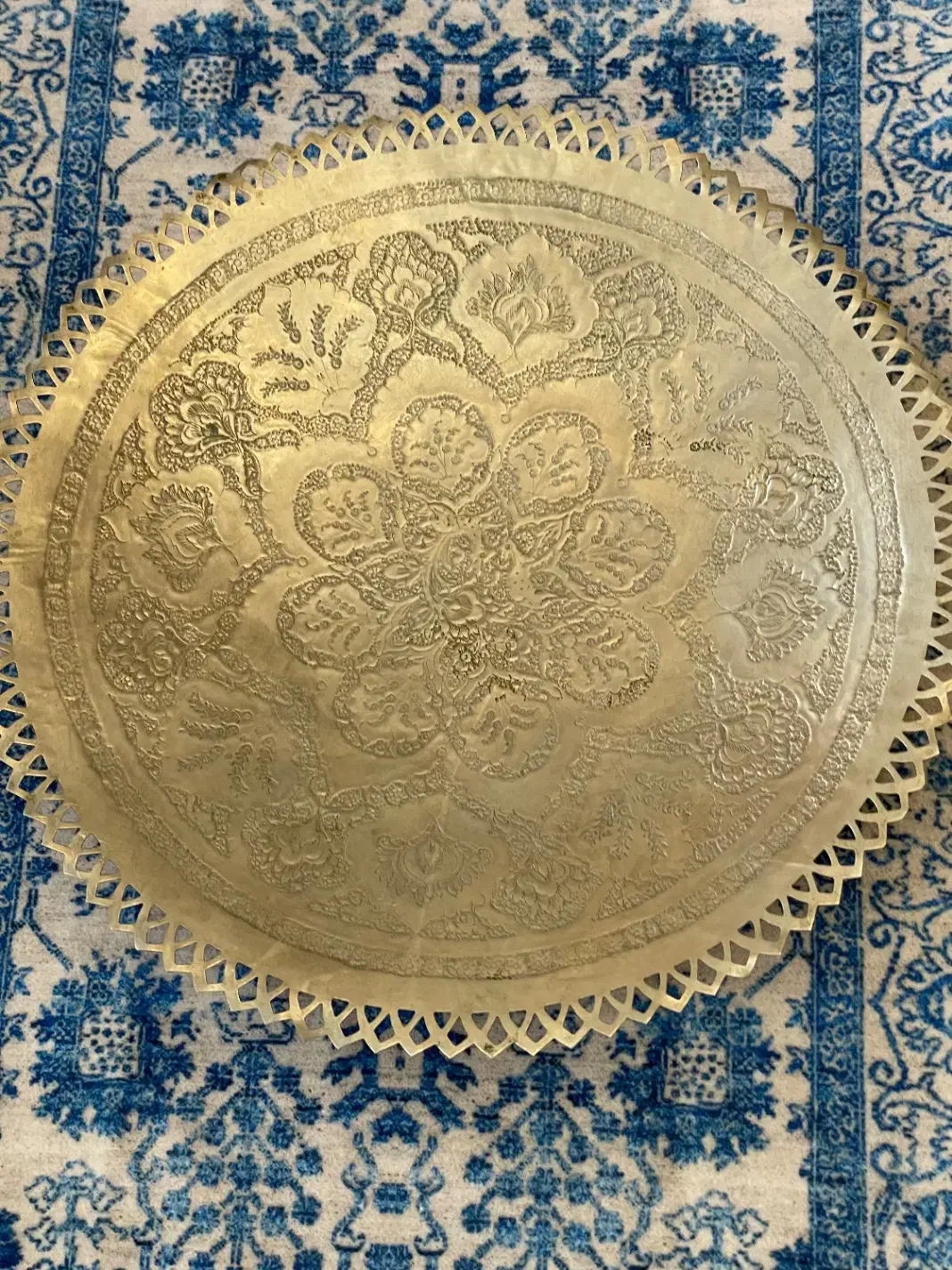 ظروف برنجی و گلدان های گل مرغی قدیمی|کلکسیون اشیاء عتیقه|تهران, سید خندان (جلفا)|دیوار
